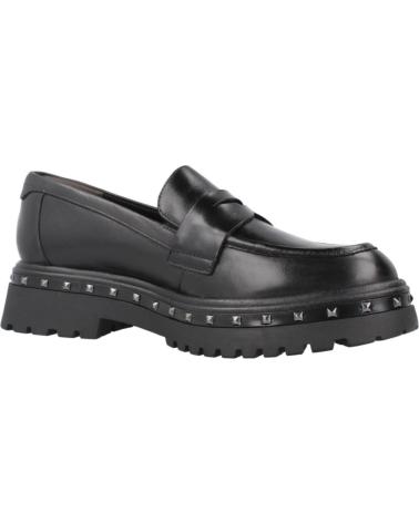 MOCASSINS TAMARIS 24767 PRETOS COM SOLA TRATORADA E TACHAS BLACK