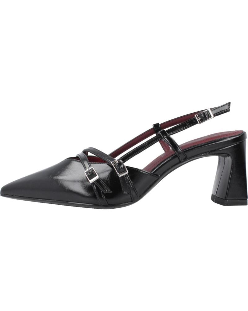 DÉCOLLETÉ SLINGBACK TAMARIS 29660 NERE CON PUNTA AFFUSOLATA E FASCE INCROCIATE BLACK