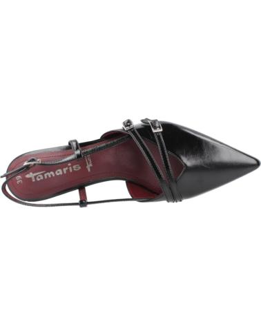 DÉCOLLETÉ SLINGBACK TAMARIS 29660 NERE CON PUNTA AFFUSOLATA E FASCE INCROCIATE BLACK