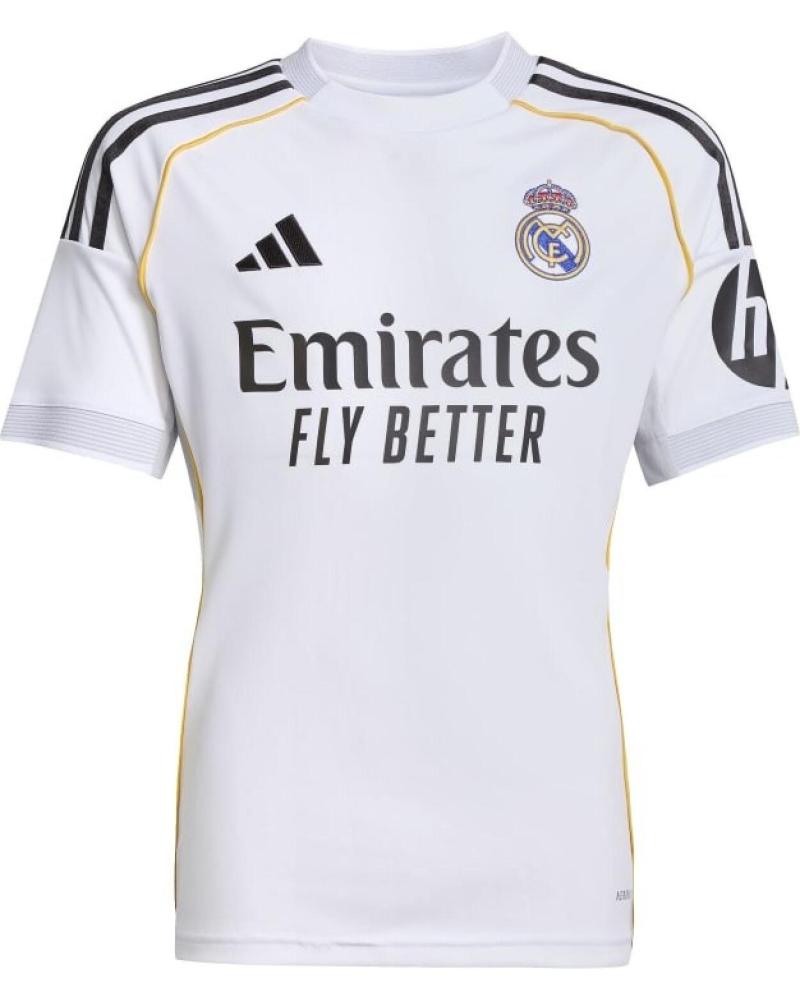 ADIDAS TEXTIL REAL H JSY Y EN COLOR PARA JUNIOR BLANCO