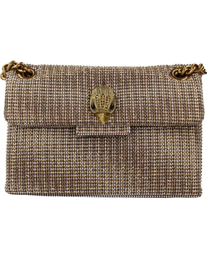 BOLSO BANDOLERA KURT GEIGER LONDON FABRIC MINI KENSINGTON ORO BEIGE BEIGE40