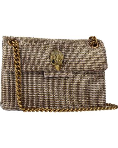 BOLSO BANDOLERA KURT GEIGER LONDON FABRIC MINI KENSINGTON ORO BEIGE BEIGE40