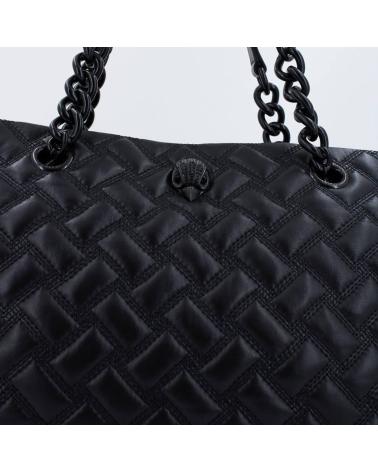 KENSINGTON QUILTED TOTE BAG BLACK - KURT GEIGER LONDON BLACK00