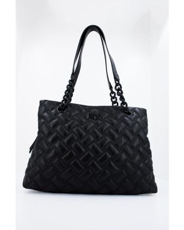 KENSINGTON QUILTED TOTE BAG BLACK - KURT GEIGER LONDON BLACK00
