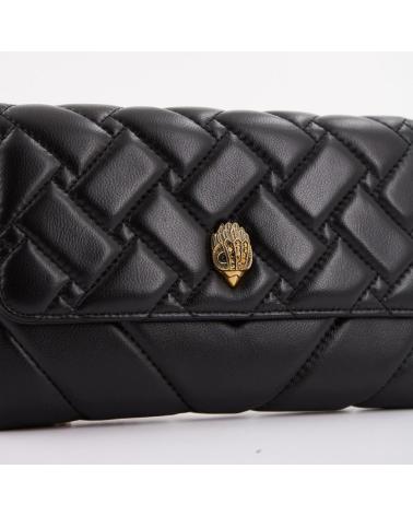 KURT GEIGER LONDON KENSINGTON CAIN CROSSBODY WALLET BLACK BLACK00
