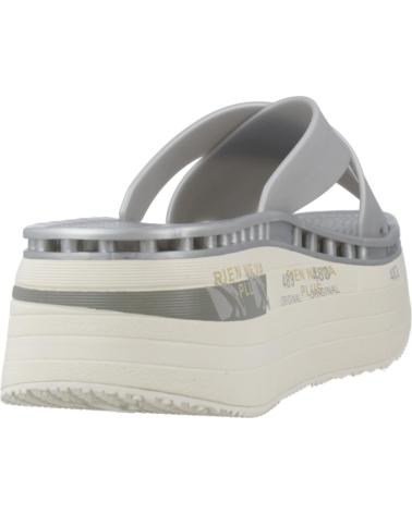 PREMIATA MOURA SILVER PLATFORM SANDAL 7458 7458