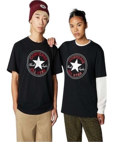 T-SHIRT CONVERSE CHUCK PATCH PRETO 10025459-A01 NEGRO