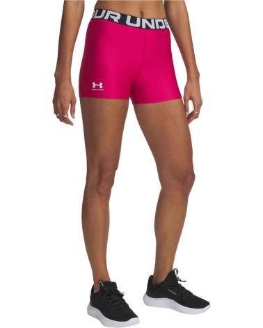 UNDER ARMOUR SHORTS MUJER HEATGEAR 1383629 ROSA