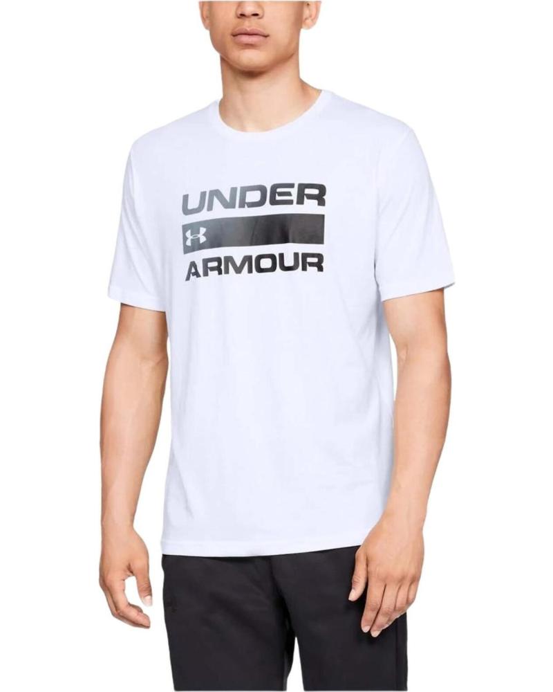 Início-UNDER-ARMOUR-CAMISETA-TEAM-ISUE-1329582-100-BLANCO