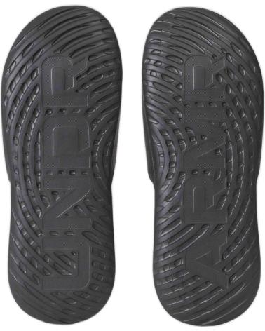 UNDER ARMOUR SLIDES 3027222-016 BLACK AND PINK NEGRO ROSA