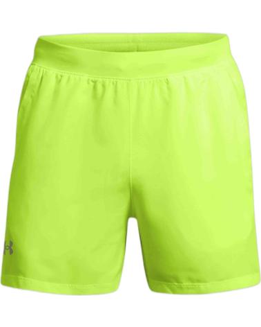 UNDER ARMOUR LAUNCH SPORT SHORTS 1382617-731 FLUORESCENT YELLOW AMARILLO FLUOR