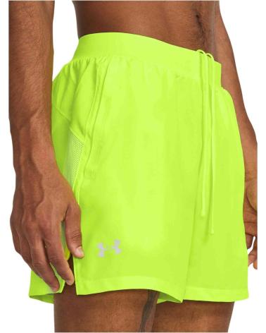 UNDER ARMOUR LAUNCH SPORT SHORTS 1382617-731 FLUORESCENT YELLOW AMARILLO FLUOR