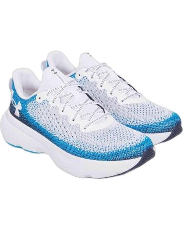 UNDER ARMOUR INFINITE LAUFSCHUHE 3027523-108 WEISS BLAU BLANCO AZUL