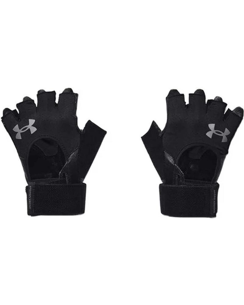 LUVAS DE TREINO UNDER ARMOUR 1369830-001 PRETAS NEGRO