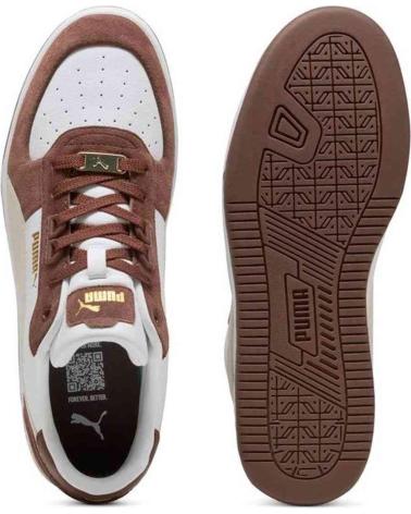 BASKETS PUMA CAVEN 2.0 LUX 395080-08 BLANC MARRON BLANCO MARRON