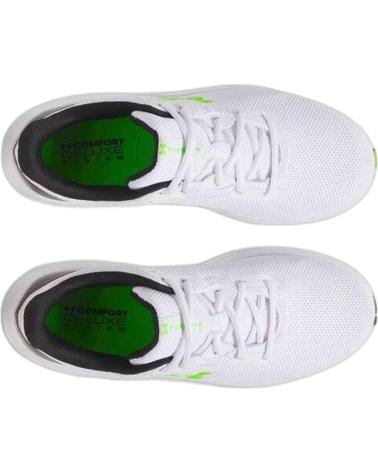 TÊNIS DE CORRIDA UNDER ARMOUR PURSUIT 4 BRANCOS 3028254-100 BLANCO