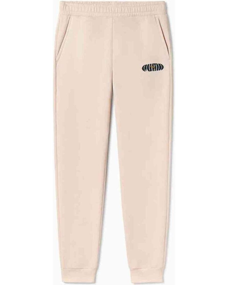 CALÇAS DE TREINO PUMA ESS GRAPHIC BEGE 686892-87 BEIGE