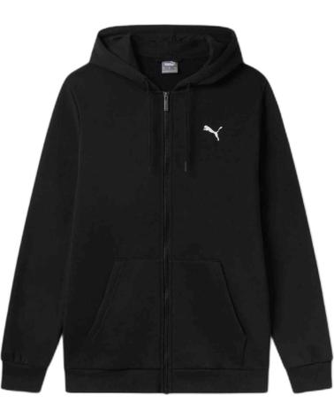 SUDADERA CON CAPUCHA PUMA ESS GRAPHIC NEGRA 686894-01 NEGRO