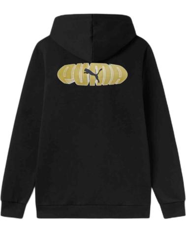 SUDADERA CON CAPUCHA PUMA ESS GRAPHIC NEGRA 686894-01 NEGRO