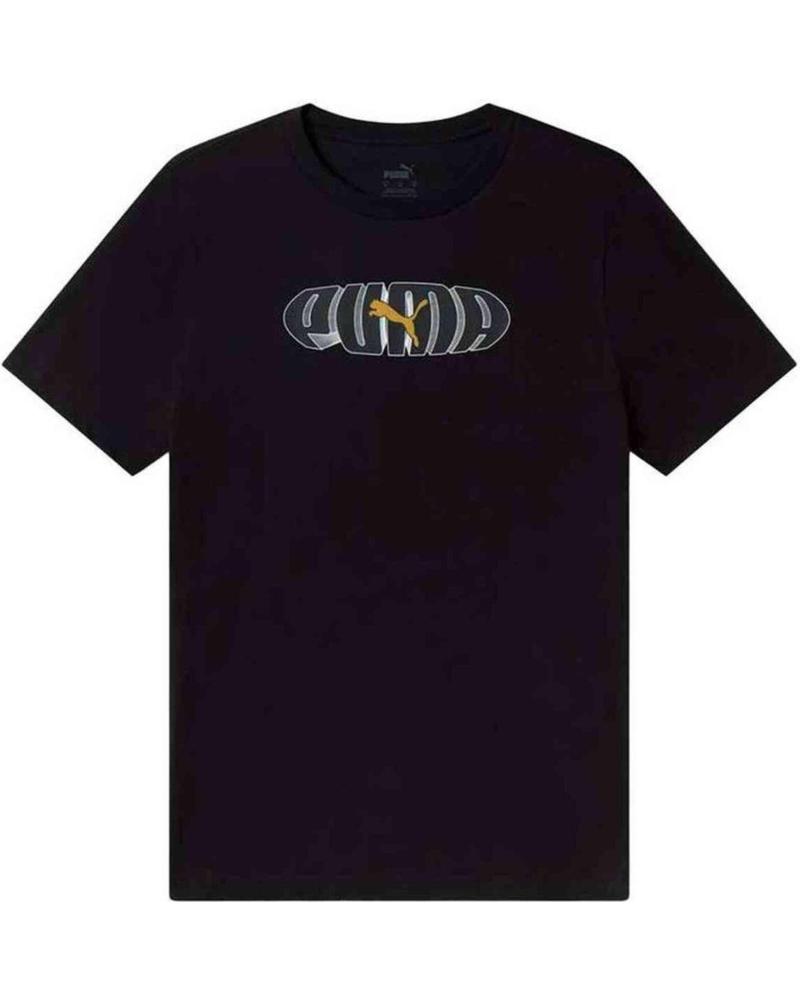 PUMA KURZARM-T-SHIRT SCHWARZ MODELL 686890-01 NEGRO