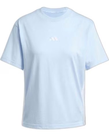 T-SHIRT ADIDAS ESSENTIALS COTTON JE1227 AZUL