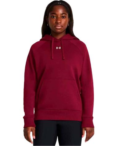 SUDADERA CON CAPUCHA UNDER ARMOUR 1379500-625 GRANATE GRANATE