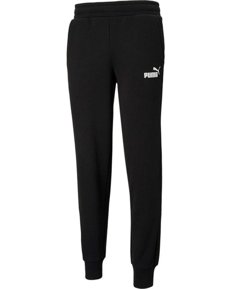 PUMA ESSENTIALS LOGO FL SPORTHOSE SCHWARZ - MODELL 586714-01 NEGRO