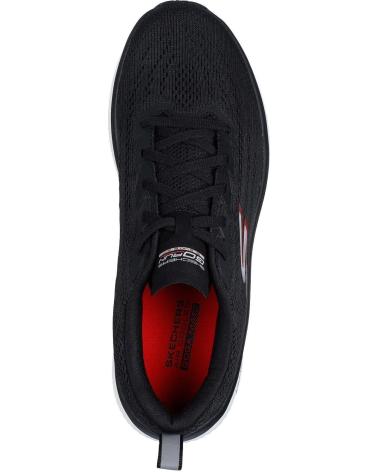 SKECHERS GO RUN ELEVATE 220847-BLK BLACK RUNNING SHOE NEGRO
