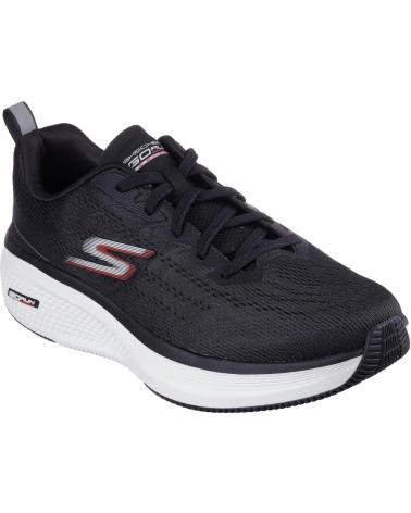 SKECHERS GO RUN ELEVATE 220847-BLK BLACK RUNNING SHOE NEGRO