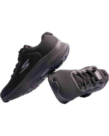 SKECHERS GO RUN 2.0 220864-BBK CHAUSSURE DE COURSE NOIRE NEGRO
