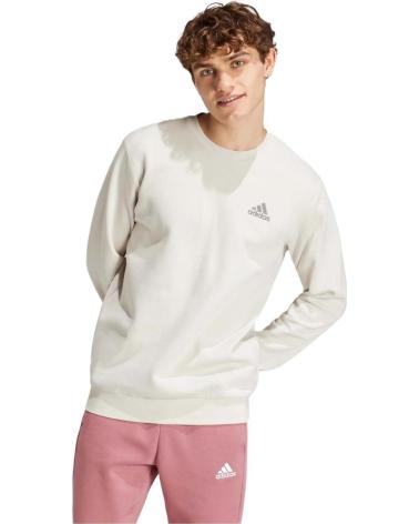 ADIDAS SUDADERA ESSENTIALS FLEECE IY9082 BEIGE