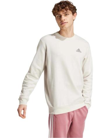 ADIDAS SUDADERA ESSENTIALS FLEECE IY9082 BEIGE