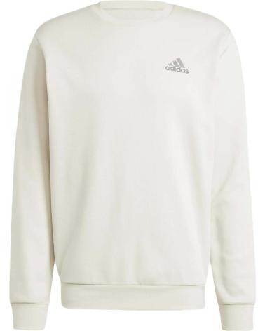 ADIDAS SUDADERA ESSENTIALS FLEECE IY9082 BEIGE
