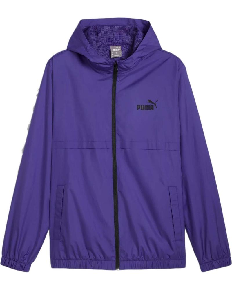 CORTA-VENTO PUMA SOLID ESS 847484-52 ROXO NEGRO
