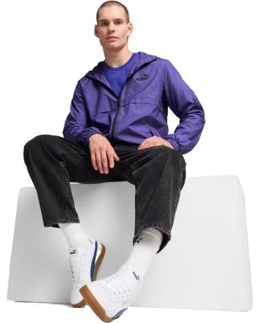 CORTA-VENTO PUMA SOLID ESS 847484-52 ROXO NEGRO