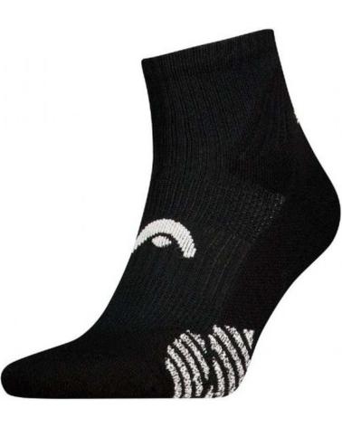 HEAD PADEL QUARTER 701226609-002 SCHWARZE SOCKEN NEGRO