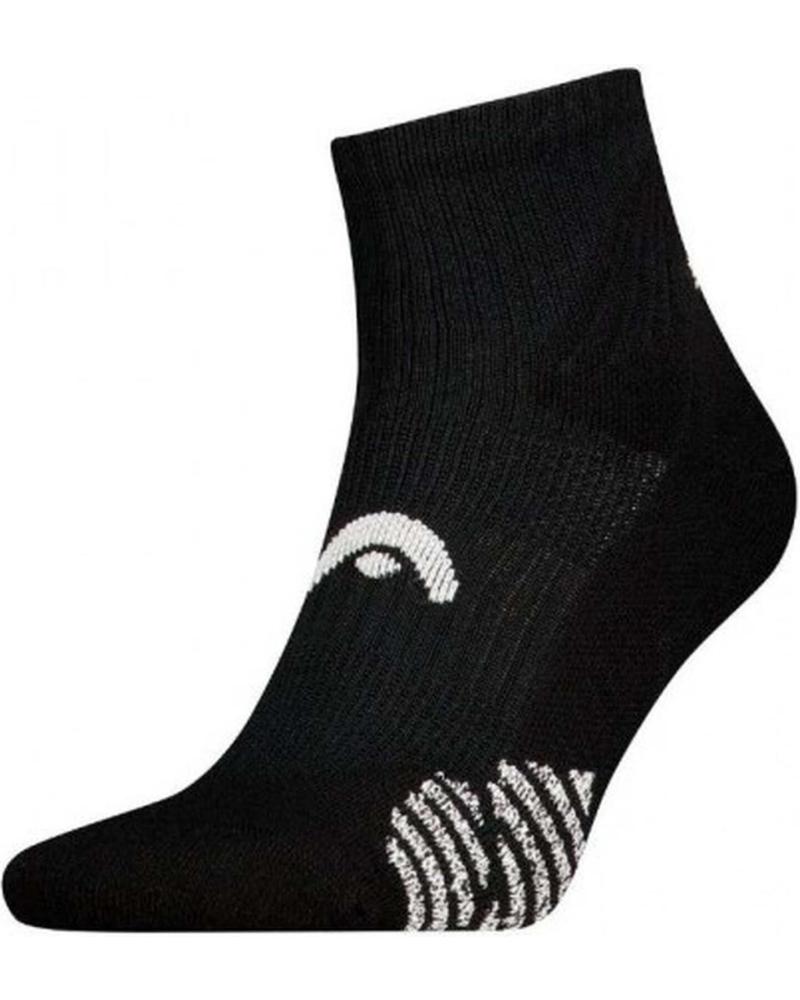 HEAD PADEL QUARTER 701226609-002 SCHWARZE SOCKEN NEGRO
