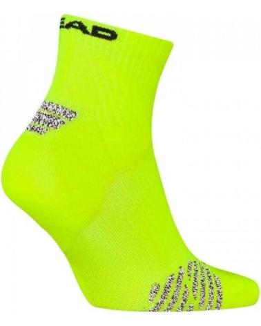 MEIAS ESPORTIVAS TORNOZELEIRAS HEAD PACK 3 AMARELO FLUORESCENTE 3