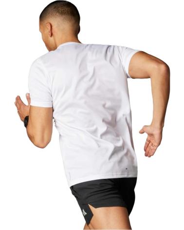 T-SHIRT ADIDAS RUN IT IN0075 BLANC WHITE