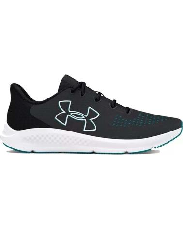UNDER ARMOUR CHARGED BLACK-BLUE SHOES 3026518-104 NEGRO - AZUL