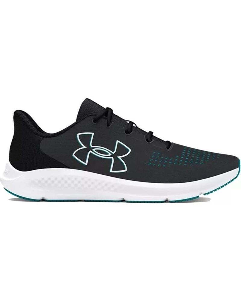 CHAUSSURES UNDER ARMOUR CHARGED NOIR-BLEU 3026518-104 NEGRO - AZUL