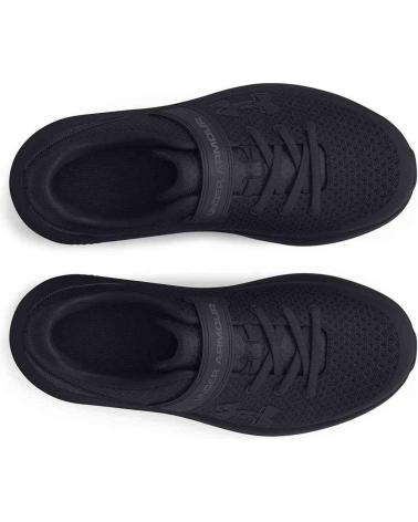 UNDER ARMOUR SURGE 4 SCHWARZER SPORTSCHUH (ART.-NR. 3027104-002) NEGRO