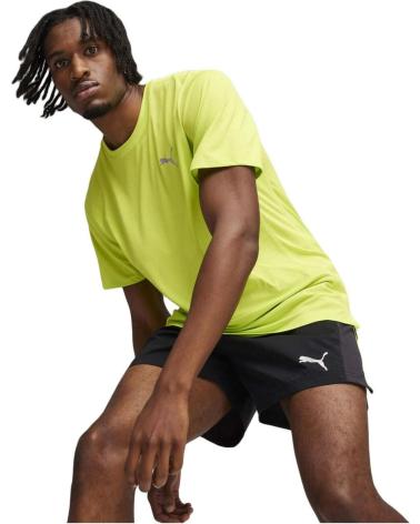 CAMISETA PUMA RUN FAVORITE VELOCITY VERDE LIMA 525058-39 VERDE