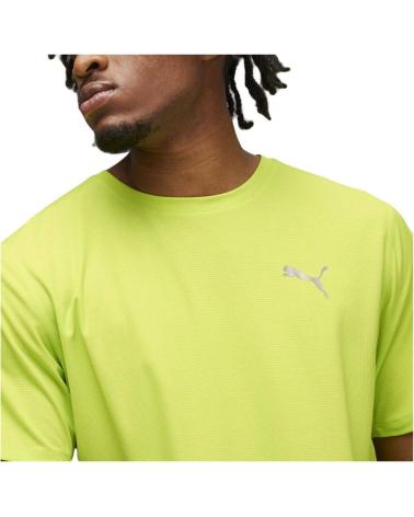 CAMISETA PUMA RUN FAVORITE VELOCITY VERDE LIMA 525058-39 VERDE