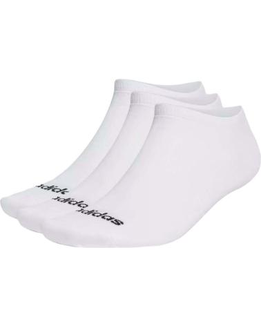 ADIDAS CALCETIN LIN LOW PACK 3 HT3447 BLANCO