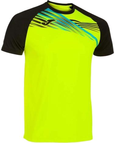 T-SHIRT JOMA ELITE X JAUNE NOIR AMARILLO NEGRO