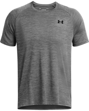 UNDER ARMOUR T-SHIRT UA TECH MANCHES COURTES GRIS 1382796-025 GRIS