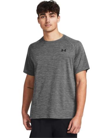 UNDER ARMOUR T-SHIRT UA TECH MANCHES COURTES GRIS 1382796-025 GRIS