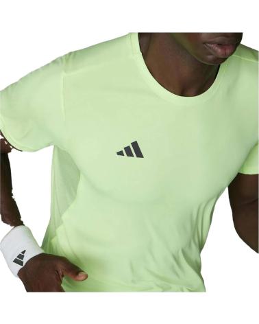 CAMISETA ADIDAS ADIZERO E TEE VERDE GRES VERDE