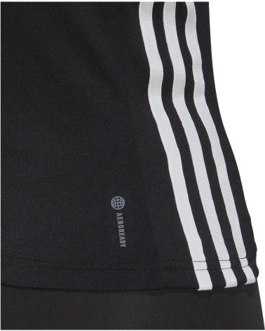 ADIDAS CAMISETA TIRANTE NEGRA AEROREADY NEGRO